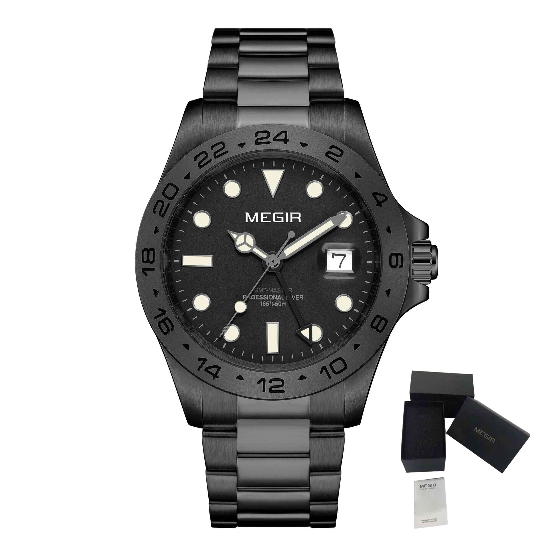 MEGIR Original Luxury Men Analogue Quartz Watch