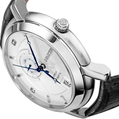 NAKZEN Men Automatic Japan NH37 Movement Mechanical Watch – Sapphire Military Leather Sports Watch