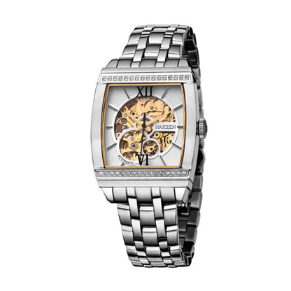 NAKZEN Luxury Tourbillon Skeleton Watch - Automatic Mechanical Men's Timepiece