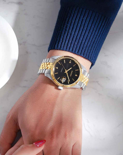 NAKZEN Luxury Men’s Automatic Mechanical Tourbillon Watch - Waterproof Stainless Steel with Sapphire Glass