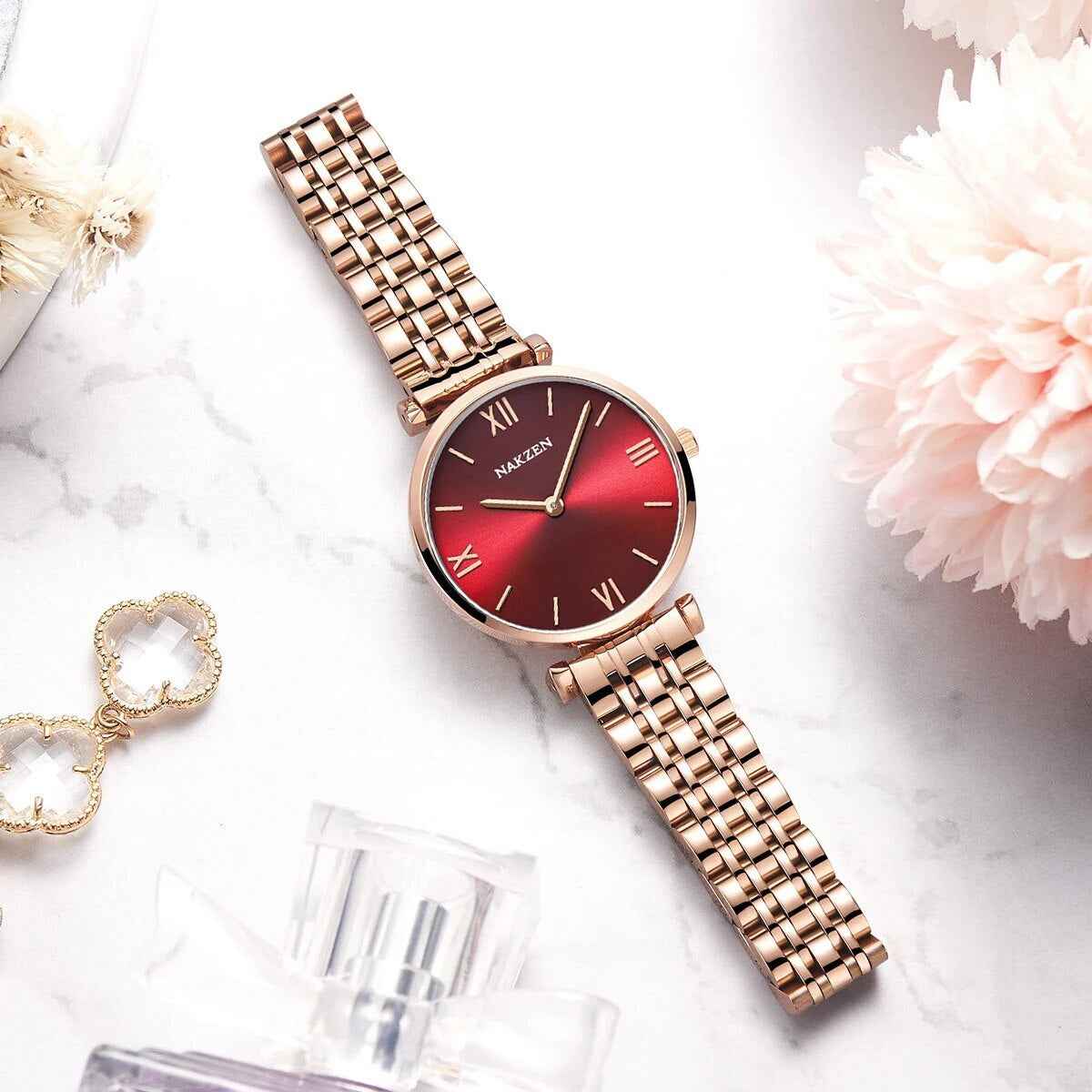 2021 NAKZEN Luxury Crystal Watch
