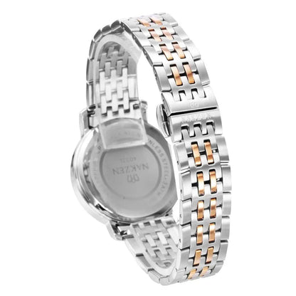 NAKZEN Luxury Women's Quartz Wrist Watch - Waterproof & Designer Sapphire Dress Watch