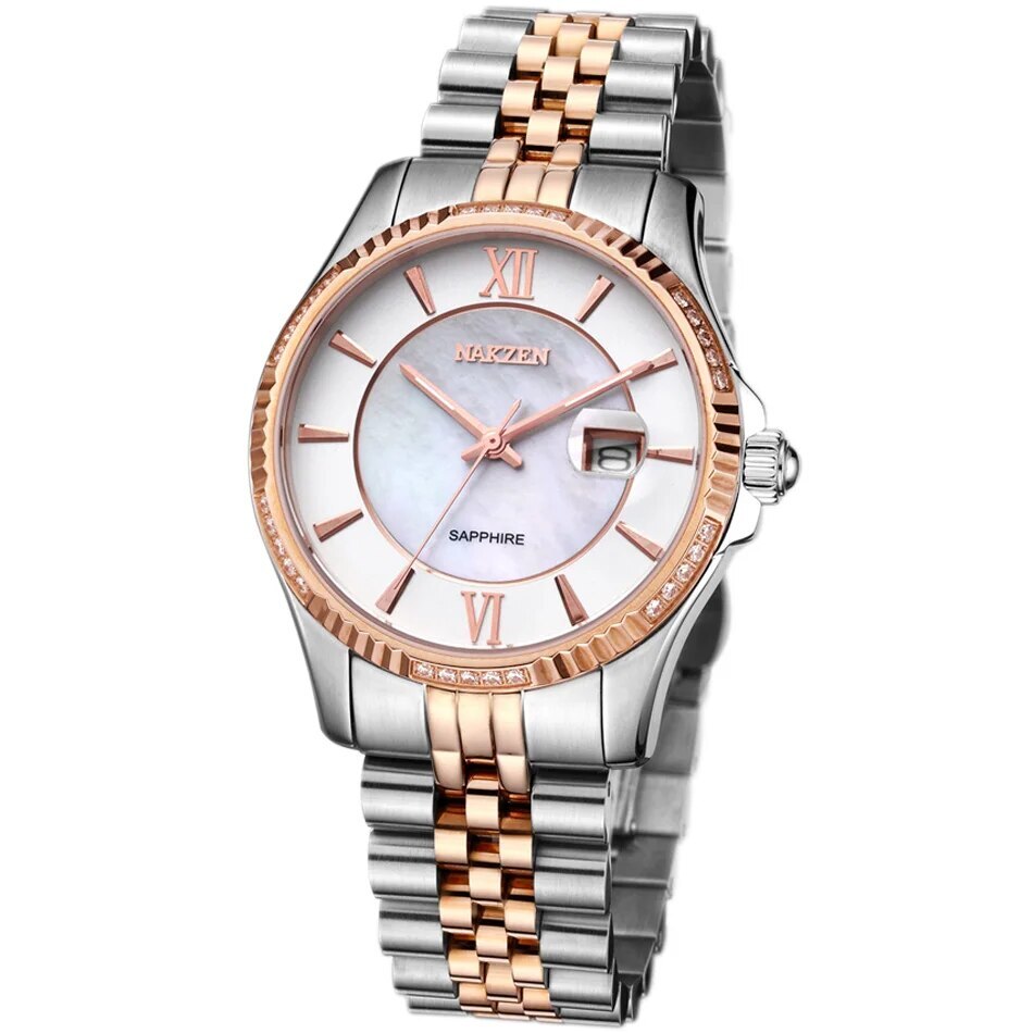 NAKZEN Luxury Men's Waterproof Watch - Classic Business Design for Men