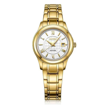 NAKZEN Luxury Gold Bracelet Women Quartz Watch