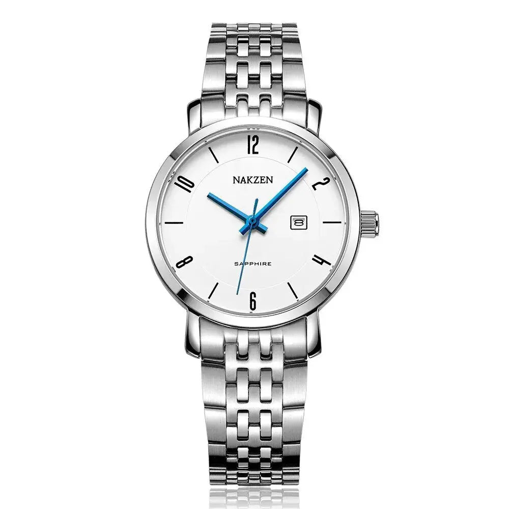 NAKZEN Luxury Women's Quartz Wrist Watch - Waterproof & Designer Sapphire Dress Watch
