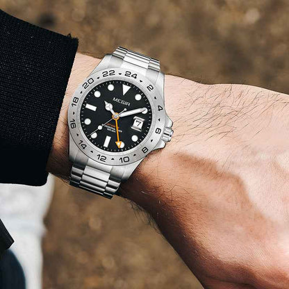 MEGIR Original Luxury Men Analogue Quartz Watch