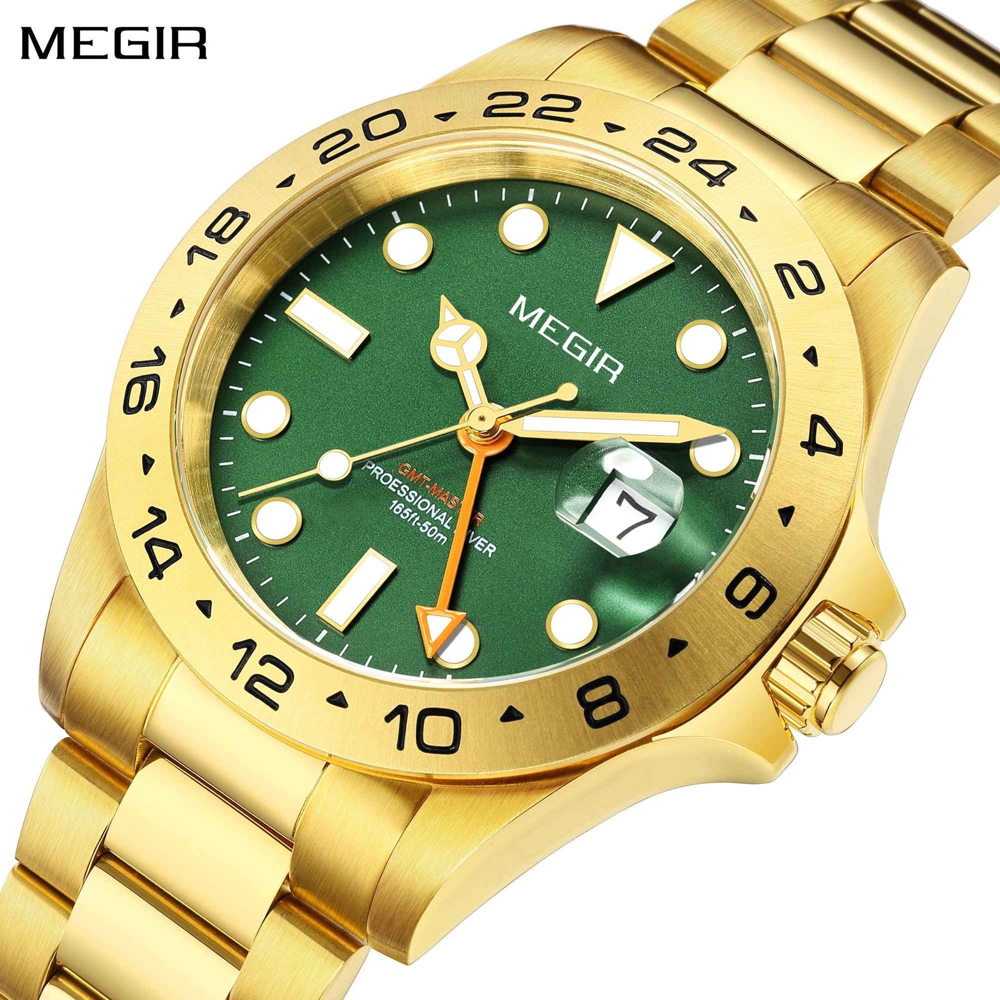 MEGIR Original Luxury Men Analogue Quartz Watch