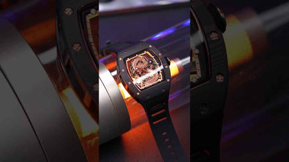 Luxury Automatic Mechanical Skeleton Men's Watch - Waterproof Sport Design