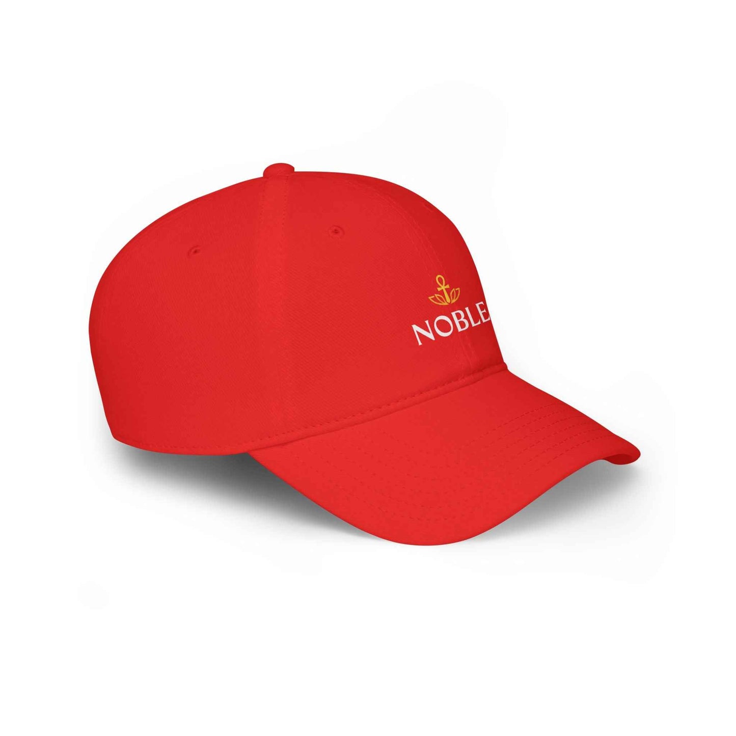 Noble Red Low Profile Baseball Cap