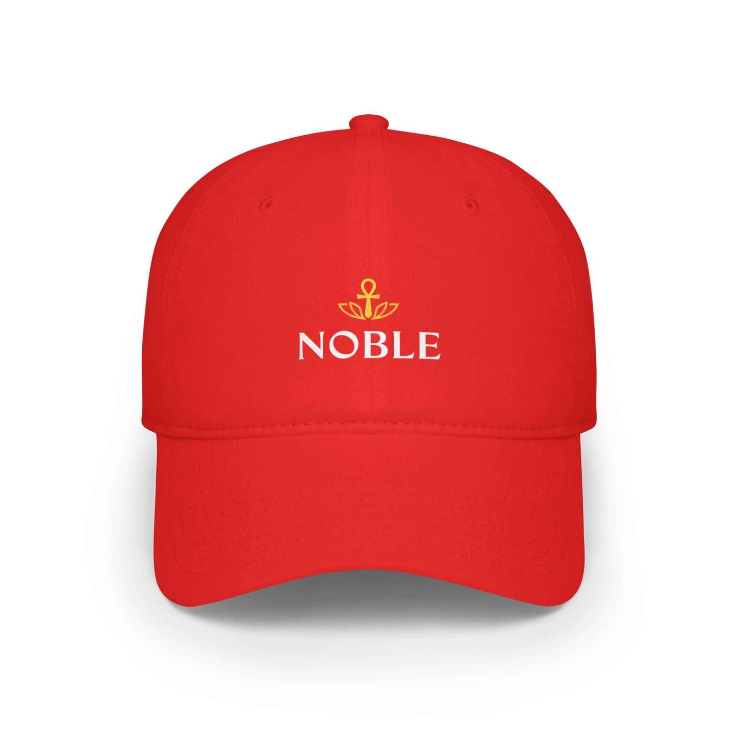 Noble Red Low Profile Baseball Cap