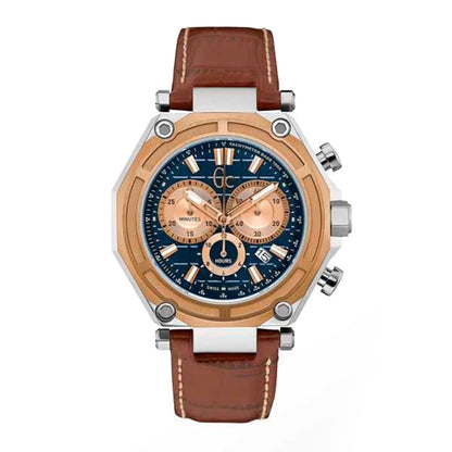 Men's Stylish Durable Watch - GC X10005G7S 44.5mm Timepiece